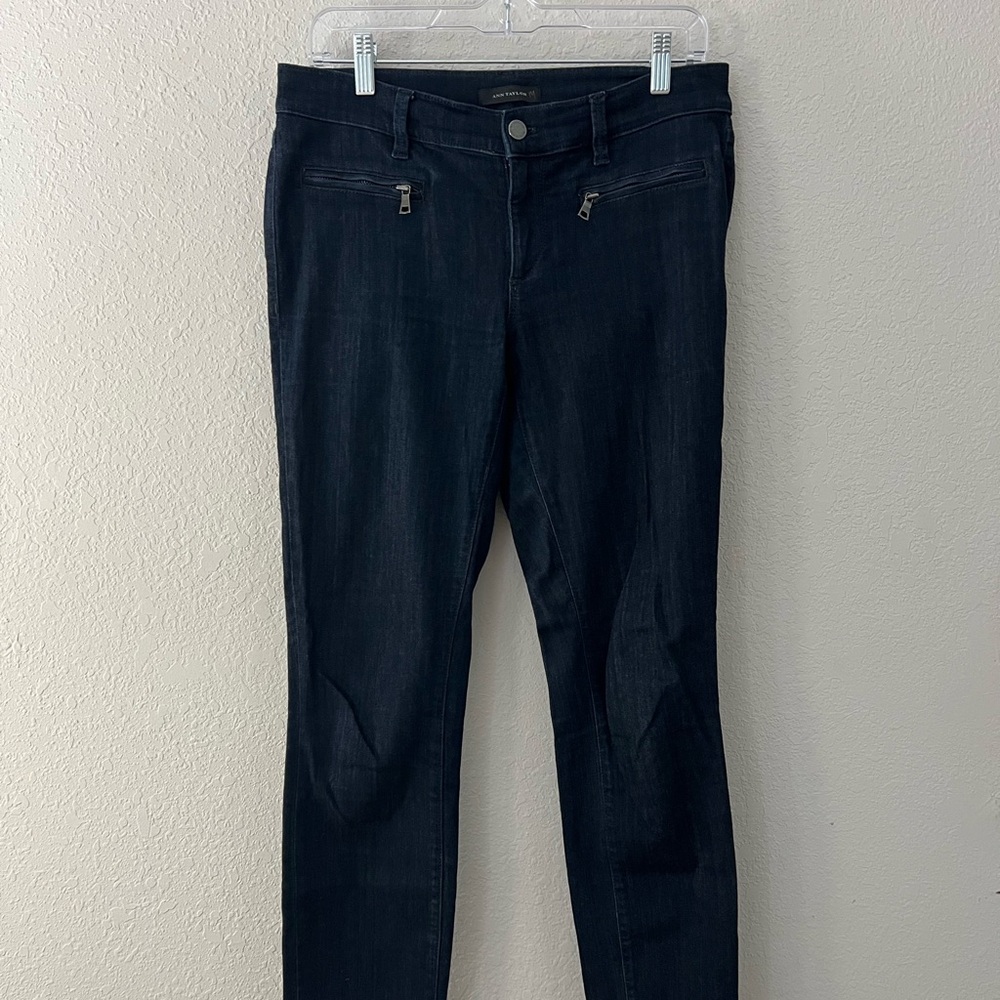 Ann Taylor Dark Blue Skinny Jeans